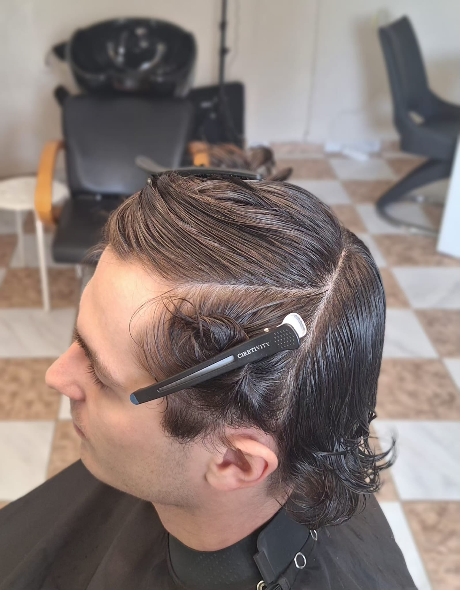 Fade haircut