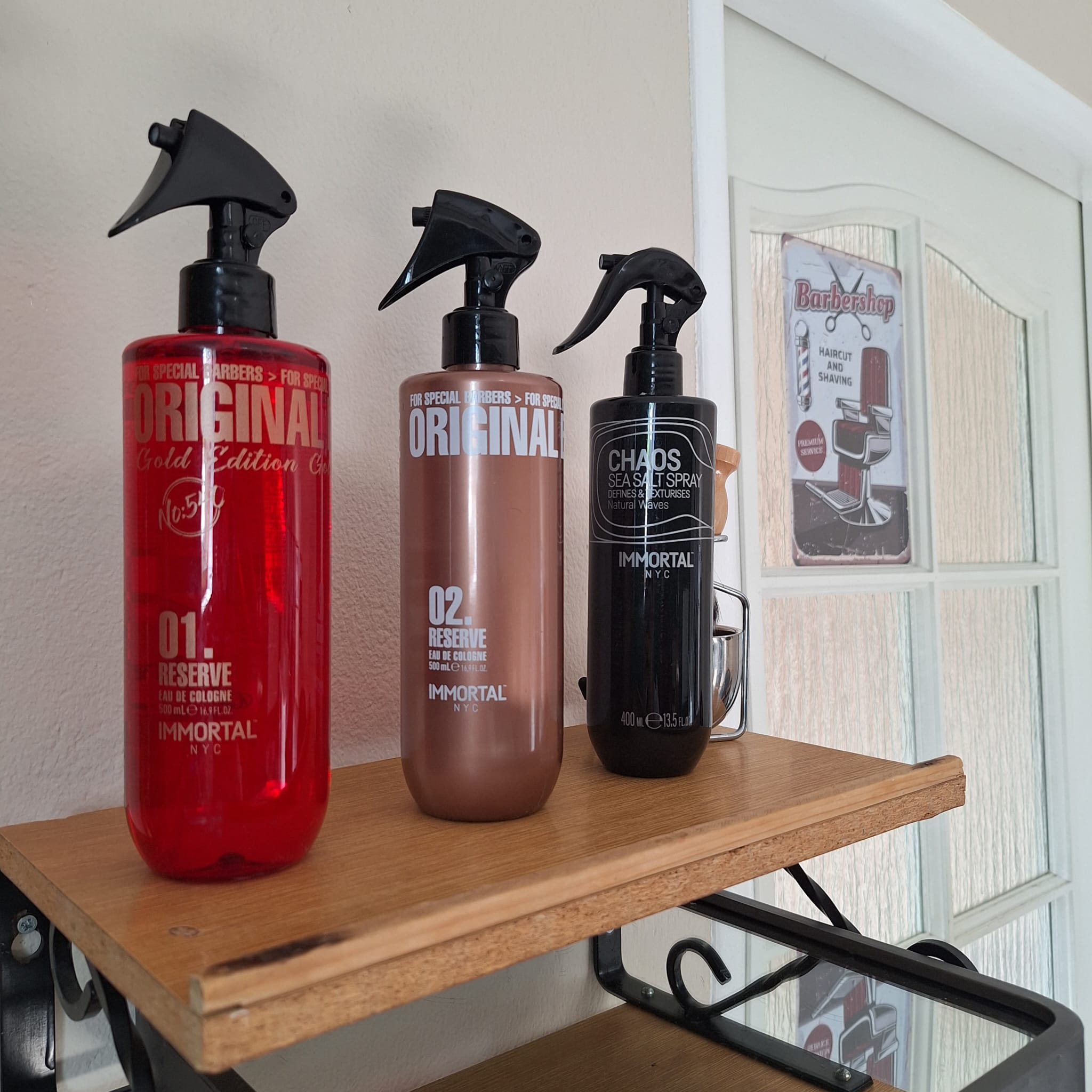 Barbershop detail